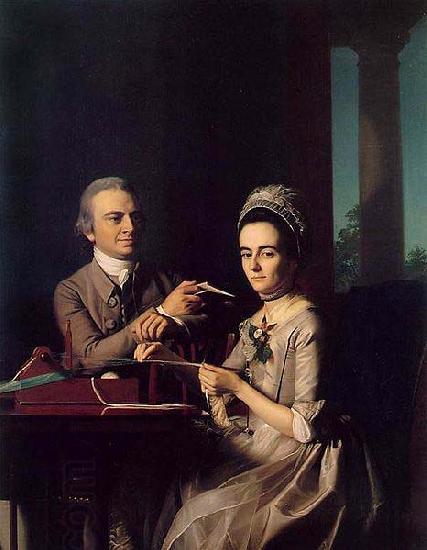 John Singleton Copley Mr. and Mrs. Thomas Mifflin oil painting picture